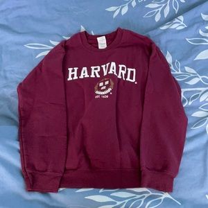 harvard sweatshirt